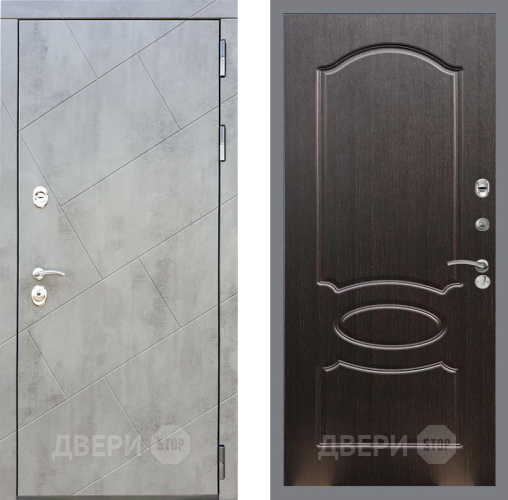 Входная металлическая Дверь Рекс (REX) 22 FL-128 Венге светлый в Наро-Фоминске