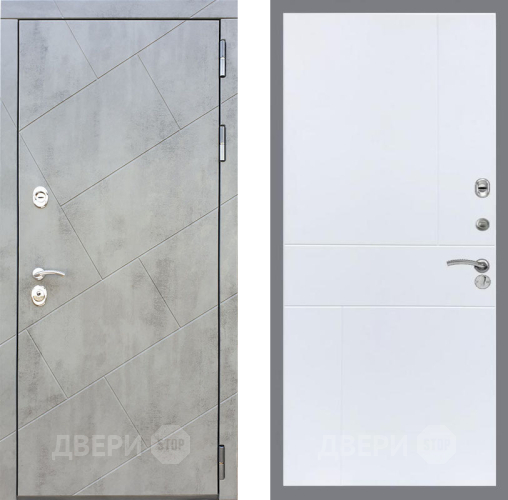 Входная металлическая Дверь Рекс (REX) 22 FL-290 Силк Сноу в Наро-Фоминске
