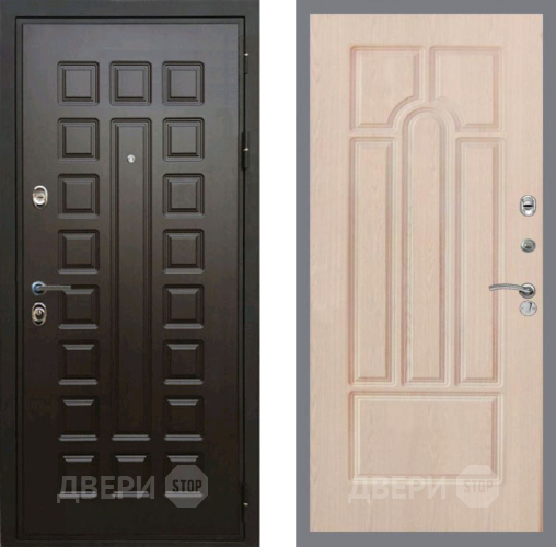 Входная металлическая Дверь Рекс (REX) Премиум 3к FL-58 Беленый дуб в Наро-Фоминске