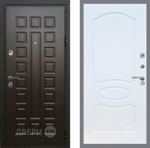 Дверь Рекс (REX) Премиум 3к FL-128 Белый ясень в Наро-Фоминске
