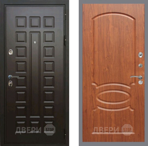 Входная металлическая Дверь Рекс (REX) Премиум 3к FL-128 Морёная берёза в Наро-Фоминске