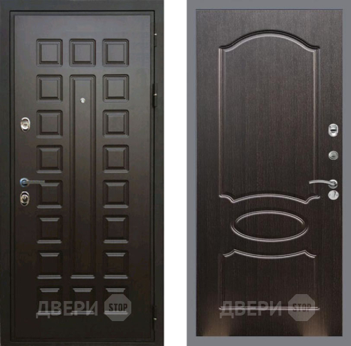 Входная металлическая Дверь Рекс (REX) Премиум 3к FL-128 Венге светлый в Наро-Фоминске