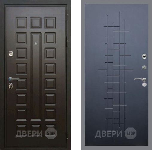 Входная металлическая Дверь Рекс (REX) Премиум 3к FL-289 Ясень черный в Наро-Фоминске