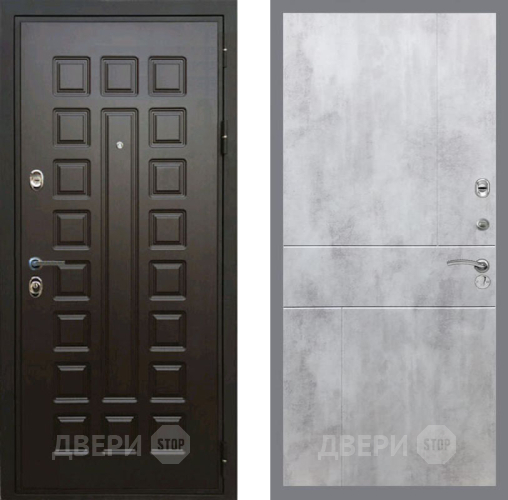 Дверь Рекс (REX) Премиум 3к FL-290 Бетон светлый в Наро-Фоминске