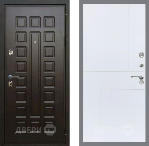 Входная металлическая Дверь Рекс (REX) Премиум 3к FL-290 Силк Сноу в Наро-Фоминске