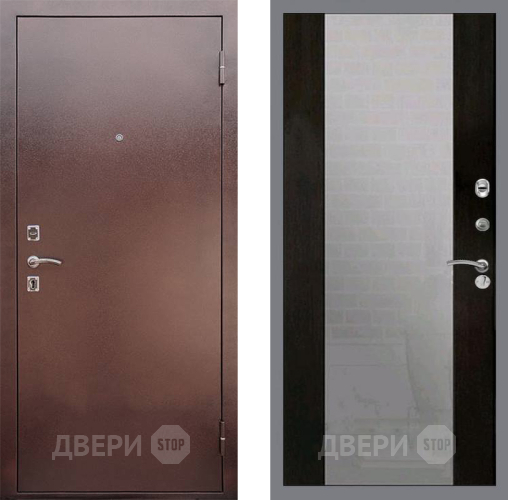 Входная металлическая Дверь Рекс (REX) 1 СБ-16 Зеркало Венге в Наро-Фоминске
