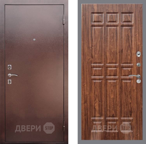 Дверь Рекс (REX) 1 FL-33 орех тисненый в Наро-Фоминске