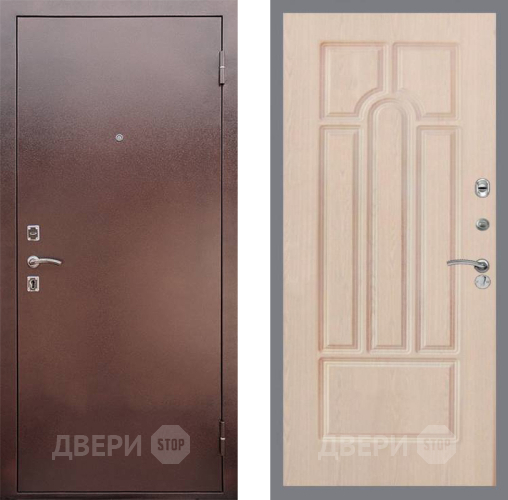 Входная металлическая Дверь Рекс (REX) 1 FL-58 Беленый дуб в Наро-Фоминске