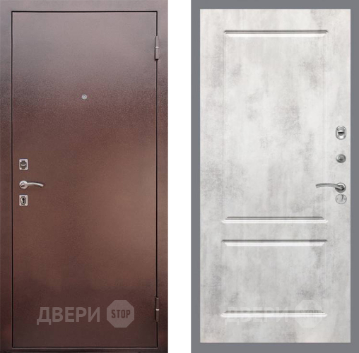 Входная металлическая Дверь Рекс (REX) 1 FL-117 Бетон светлый в Наро-Фоминске