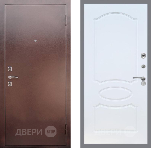 Входная металлическая Дверь Рекс (REX) 1 FL-128 Белый ясень в Наро-Фоминске