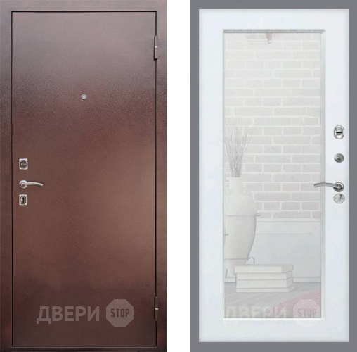 Дверь Рекс (REX) 1 Зеркало Пастораль Белый ясень в Наро-Фоминске