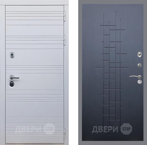 Входная металлическая Дверь Рекс (REX) 14 Силк Сноу FL-289 Ясень черный в Наро-Фоминске