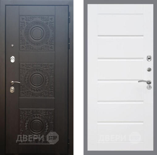 Входная металлическая Дверь Рекс (REX) 10 Сити Белый ясень в Наро-Фоминске