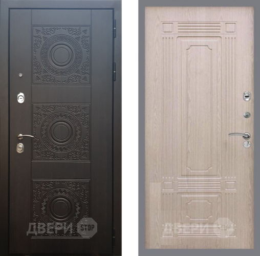 Входная металлическая Дверь Рекс (REX) 10 FL-2 Беленый дуб в Наро-Фоминске