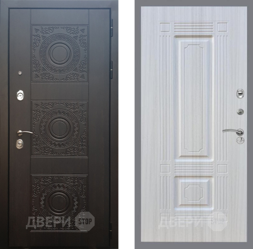 Входная металлическая Дверь Рекс (REX) 10 FL-2 Сандал белый в Наро-Фоминске