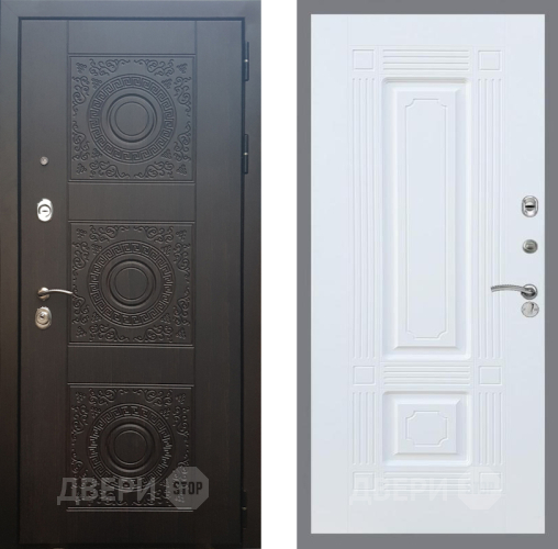 Входная металлическая Дверь Рекс (REX) 10 FL-2 Силк Сноу в Наро-Фоминске