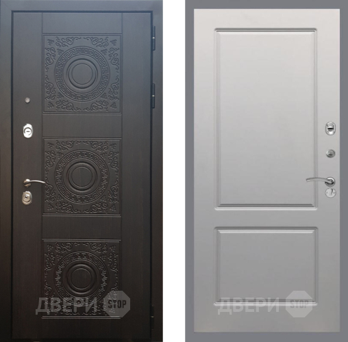 Входная металлическая Дверь Рекс (REX) 10 FL-117 Грей софт в Наро-Фоминске