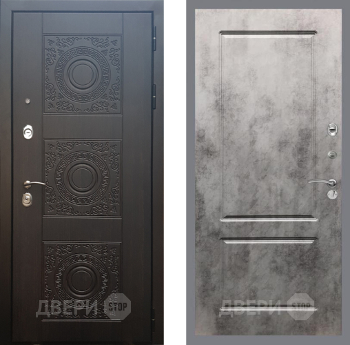 Входная металлическая Дверь Рекс (REX) 10 FL-117 Бетон темный в Наро-Фоминске