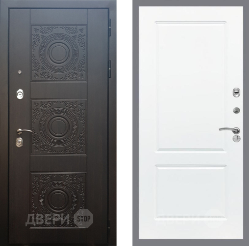 Входная металлическая Дверь Рекс (REX) 10 FL-117 Силк Сноу в Наро-Фоминске