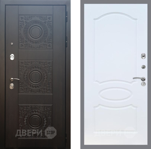 Входная металлическая Дверь Рекс (REX) 10 FL-128 Белый ясень в Наро-Фоминске