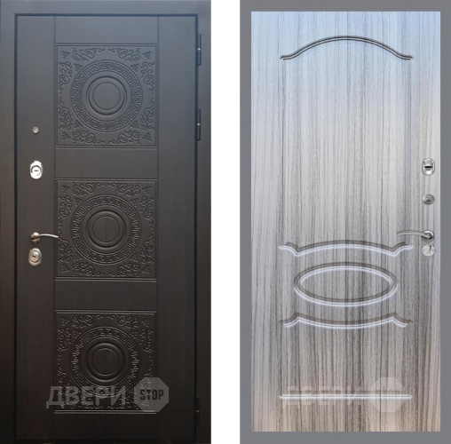 Входная металлическая Дверь Рекс (REX) 10 FL-128 Сандал грей в Наро-Фоминске