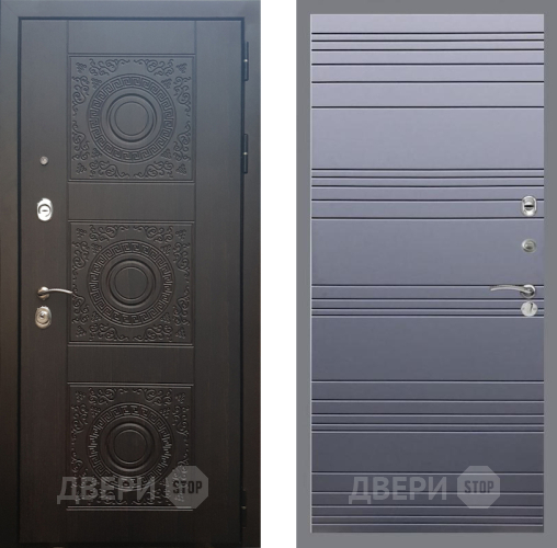 Входная металлическая Дверь Рекс (REX) 10 Line Силк титан в Наро-Фоминске