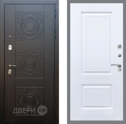 Входная металлическая Дверь Рекс (REX) 10 Смальта Силк Сноу в Наро-Фоминске
