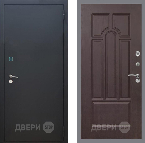 Дверь Рекс (REX) 1A Черный Муар FL-58 Венге в Наро-Фоминске