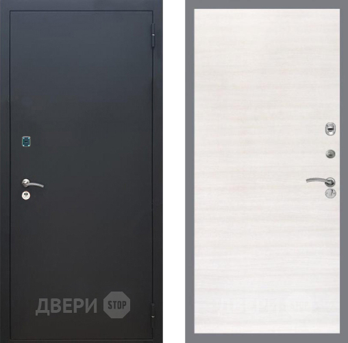 Дверь Рекс (REX) 1A Черный Муар GL Акация в Наро-Фоминске