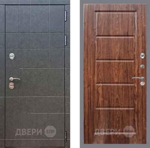 Входная металлическая Дверь Рекс (REX) 21 FL-39 орех тисненый в Наро-Фоминске