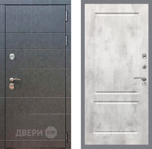 Входная металлическая Дверь Рекс (REX) 21 FL-117 Бетон светлый в Наро-Фоминске