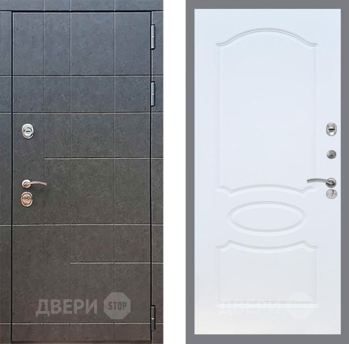 Входная металлическая Дверь Рекс (REX) 21 FL-128 Белый ясень в Наро-Фоминске
