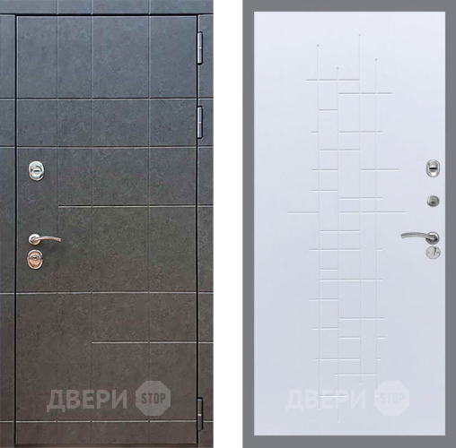 Входная металлическая Дверь Рекс (REX) 21 FL-289 Белый ясень в Наро-Фоминске