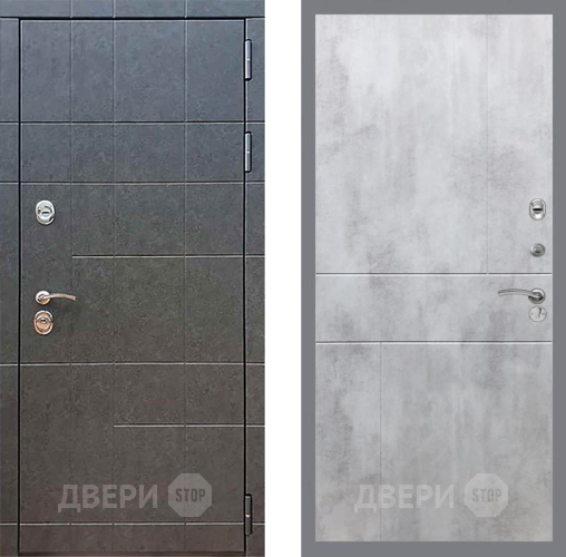 Входная металлическая Дверь Рекс (REX) 21 FL-290 Бетон светлый в Наро-Фоминске