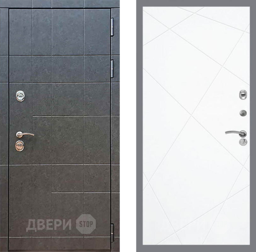 Входная металлическая Дверь Рекс (REX) 21 FL-291 Силк Сноу в Наро-Фоминске