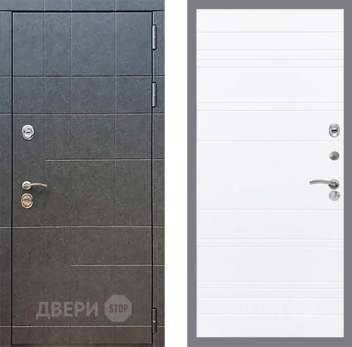 Дверь Рекс (REX) 21 Line Силк Сноу в Наро-Фоминске