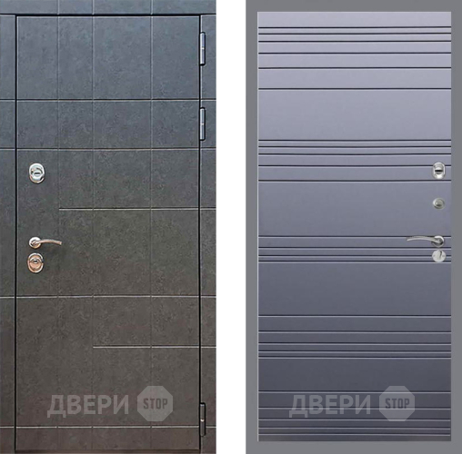 Дверь Рекс (REX) 21 Line Силк титан в Наро-Фоминске