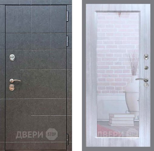 Дверь Рекс (REX) 21 Зеркало Пастораль Сандал белый в Наро-Фоминске