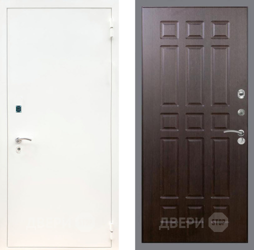 Дверь Рекс (REX) 1А Белая шагрень FL-33 Венге в Наро-Фоминске