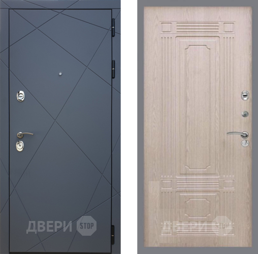 Дверь Рекс (REX) 13 Силк Титан FL-2 Беленый дуб в Наро-Фоминске