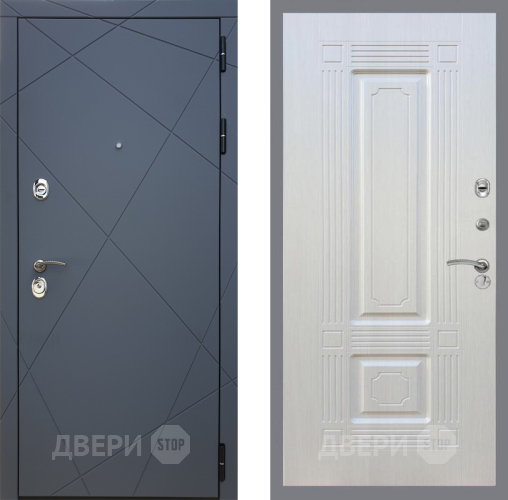 Входная металлическая Дверь Рекс (REX) 13 Силк Титан FL-2 Лиственница беж в Наро-Фоминске