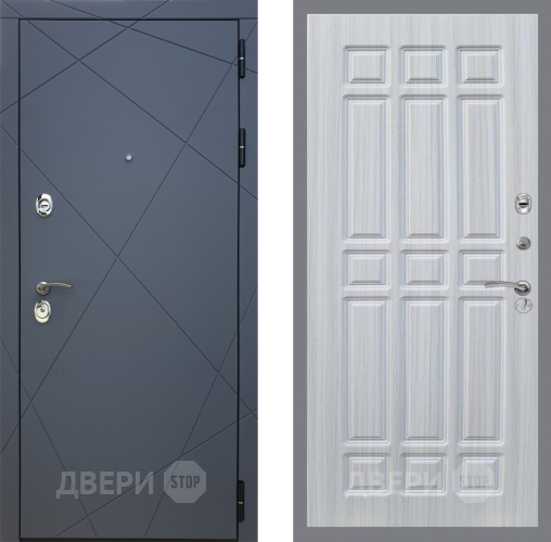 Входная металлическая Дверь Рекс (REX) 13 Силк Титан FL-33 Сандал белый в Наро-Фоминске