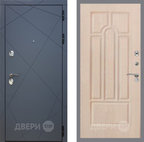 Дверь Рекс (REX) 13 Силк Титан FL-58 Беленый дуб в Наро-Фоминске