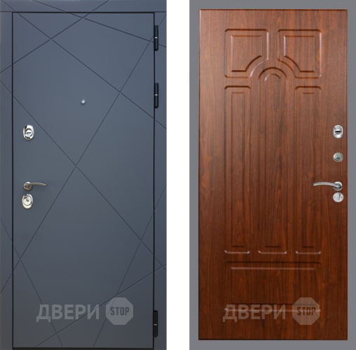 Входная металлическая Дверь Рекс (REX) 13 Силк Титан FL-58 Морёная берёза в Наро-Фоминске