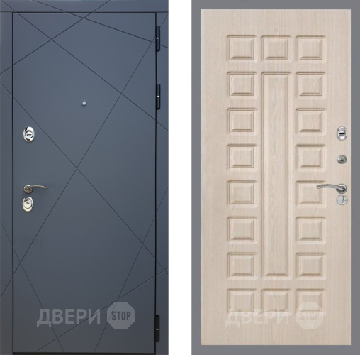 Дверь Рекс (REX) 13 Силк Титан FL-183 Беленый дуб в Наро-Фоминске