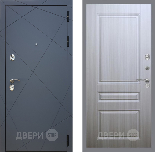 Входная металлическая Дверь Рекс (REX) 13 Силк Титан FL-243 Сандал белый в Наро-Фоминске