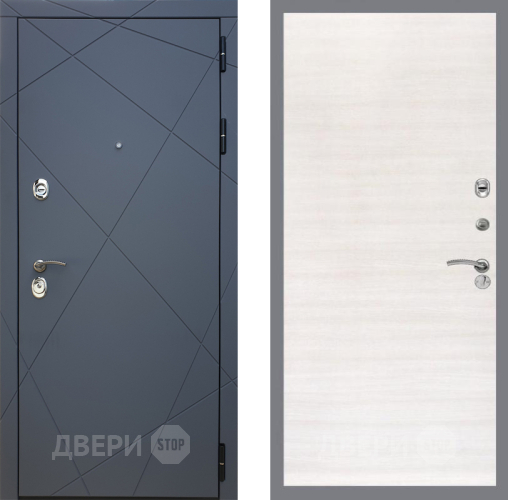 Входная металлическая Дверь Рекс (REX) 13 Силк Титан GL Акация в Наро-Фоминске