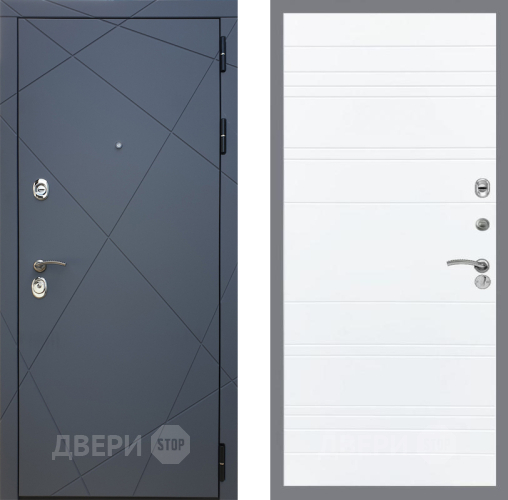 Дверь Рекс (REX) 13 Силк Титан Line Силк Сноу в Наро-Фоминске