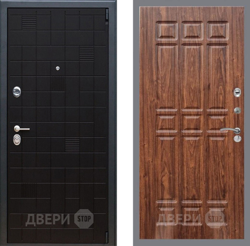 Дверь Рекс (REX) 12 FL-33 орех тисненый в Наро-Фоминске