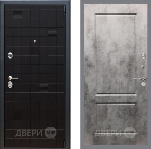 Входная металлическая Дверь Рекс (REX) 12 FL-117 Бетон темный в Наро-Фоминске